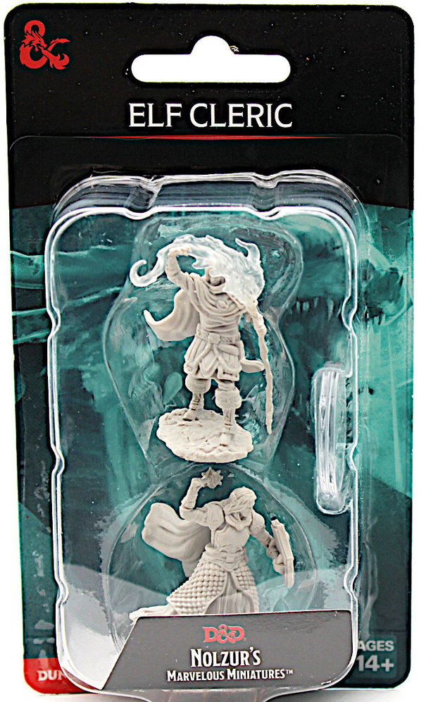 Dungeons & Dragons: Nolzurs Marvelous Miniatures: Elf Cleric (male) 90404