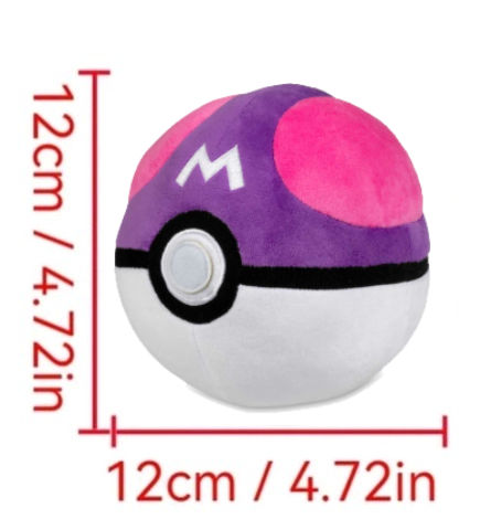 Pokemon Plush: Master Ball 4.7