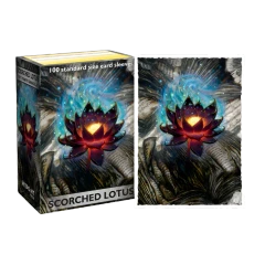 Dragon Shield - Sleeves - Matte Art - Scorched Lotus (100)