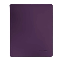 Vivid 9-Pocket Zippered PRO-Binder - Midnight Plum