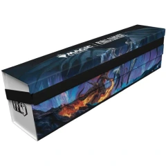 Deck Box - Flat Pack Storage Box ( 500+) MTG Final Fantasy - Bahamut and Ifrit