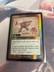 Lodestone Golem - Foil - Retro Schematic - Serialized