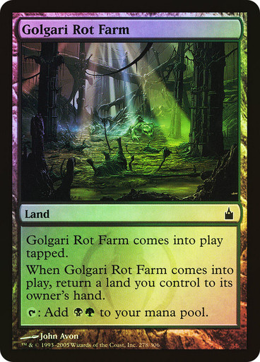 Golgari Rot Farm - Foil