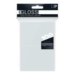 Ultra Pro - 100ct Pro-Gloss Clear Standard Deck Protector Sleeves