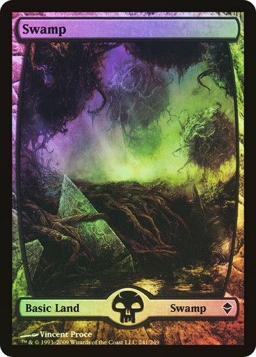 Swamp (241) - Foil - Full Art