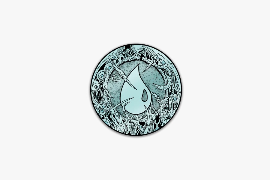 Magic: The Gathering - Infect Island Pin