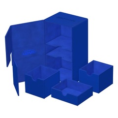 Ultimate Guard - 200+ Twin Flip'N'Tray Xenoskin Monocolor Blue