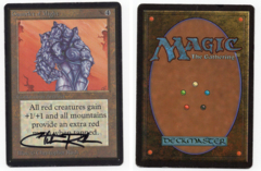 Gauntlet of Might - Signed - Inked