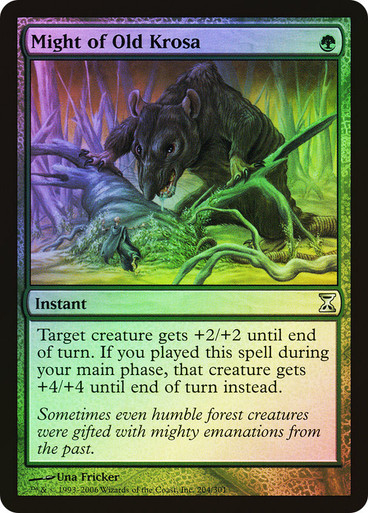 Might of Old Krosa - Foil