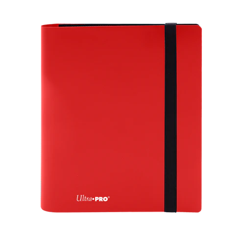 Ultra Pro - Eclipse 4-Pocket PRO-Binder - Apple Red