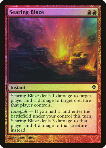 Searing Blaze - Foil