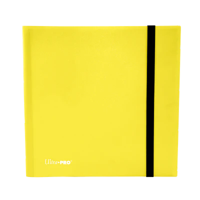 Ultra Pro - Eclipse 12-Pocket PRO-Binder - Lemon Yellow