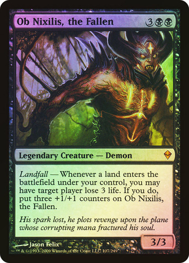 Ob Nixilis, the Fallen - Foil