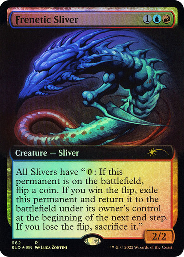 Frenetic Sliver - Foil - Extended Art