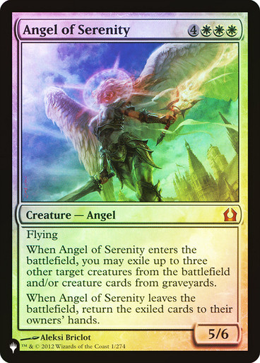 Angel of Serenity - Foil