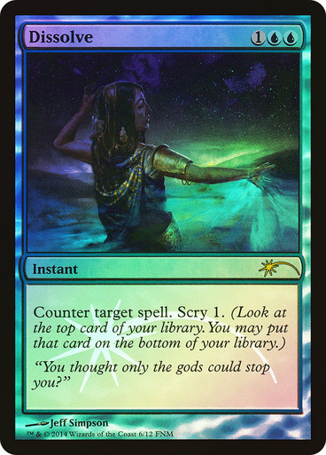 Dissolve - Foil FNM 2014