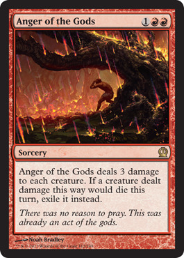 Anger of the Gods - Foil Foreign