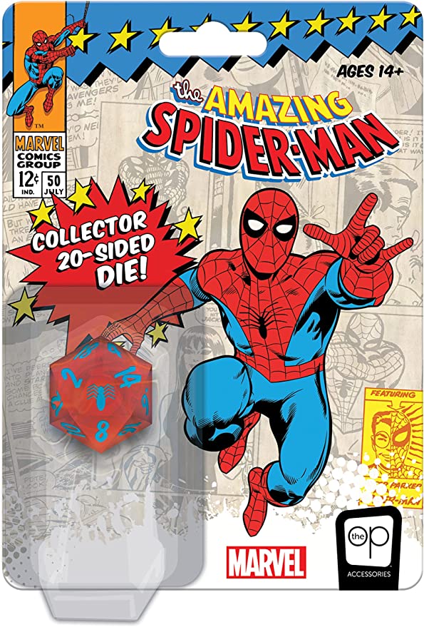 The Amazing Spider-Man 20-Sided Die | 36mm