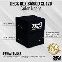 Portamazos Esencial - TOPDECK XL 120 Negro