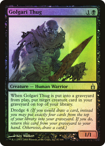 Golgari Thug - Foil