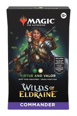 Wilds of Eldraine Commander Deck - Virtue and Valor - EN ESPAÑOL