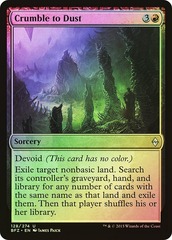 Crumble to Dust - Foil