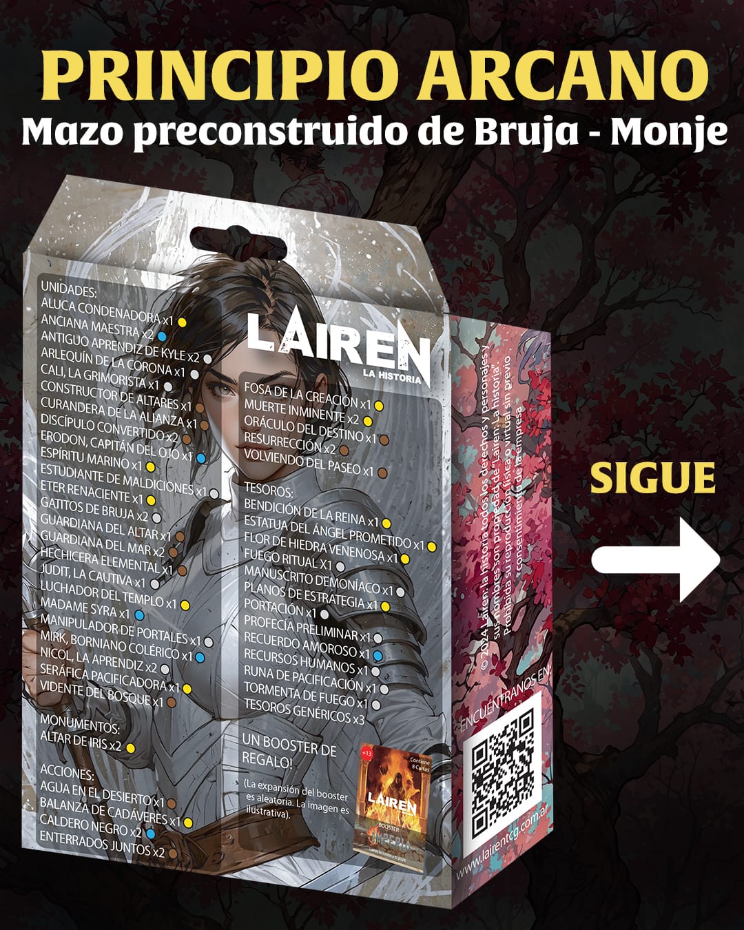 LAIREN - Mazo Preconstruido Principio Arcano