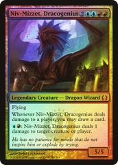 Niv-Mizzet, Dracogenius - Foil