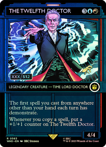 The Twelfth Doctor - Foil - Serialized (489/512)