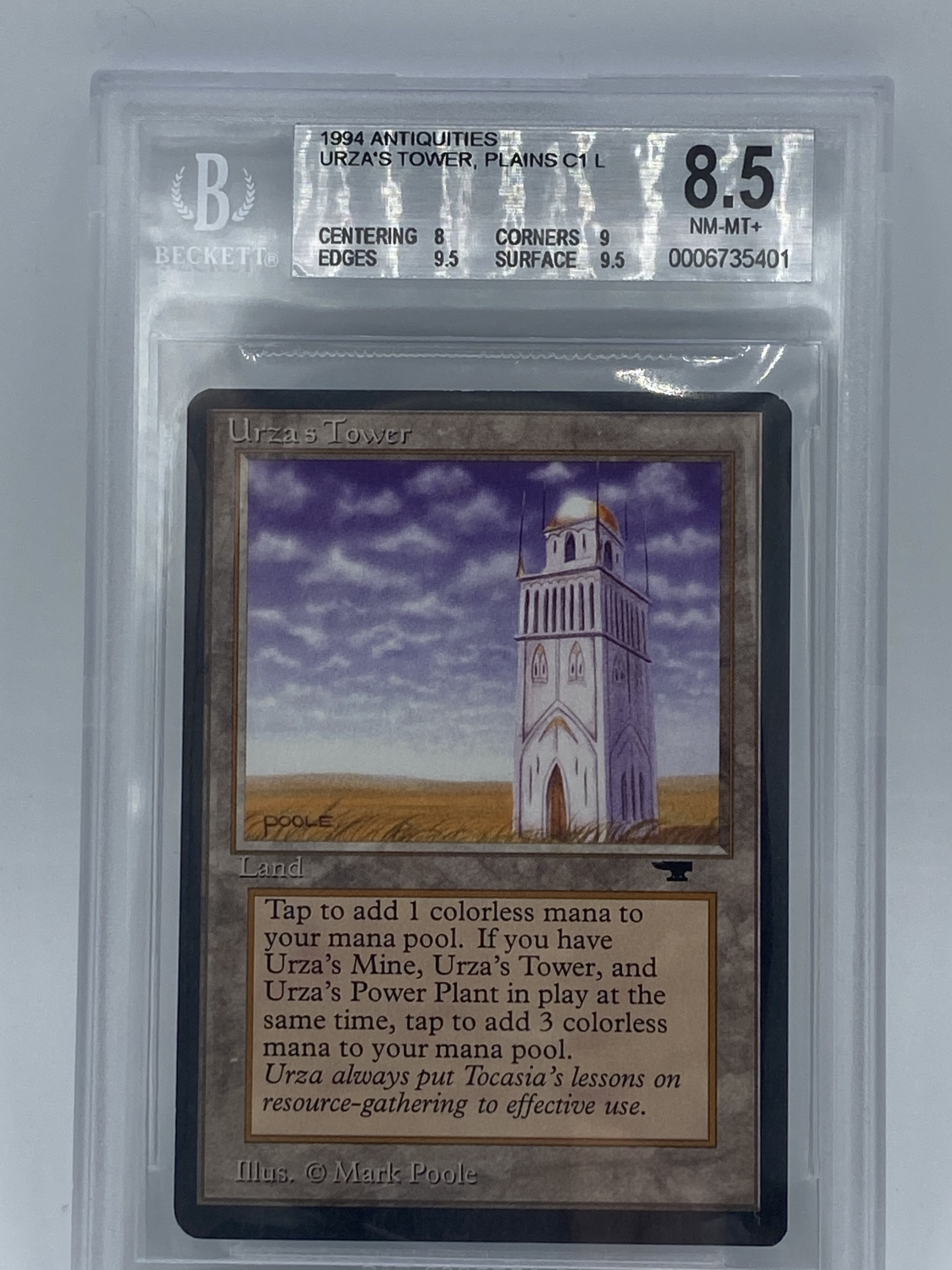 Urzas Tower (Plains) - BGS 8.5 #0006735401