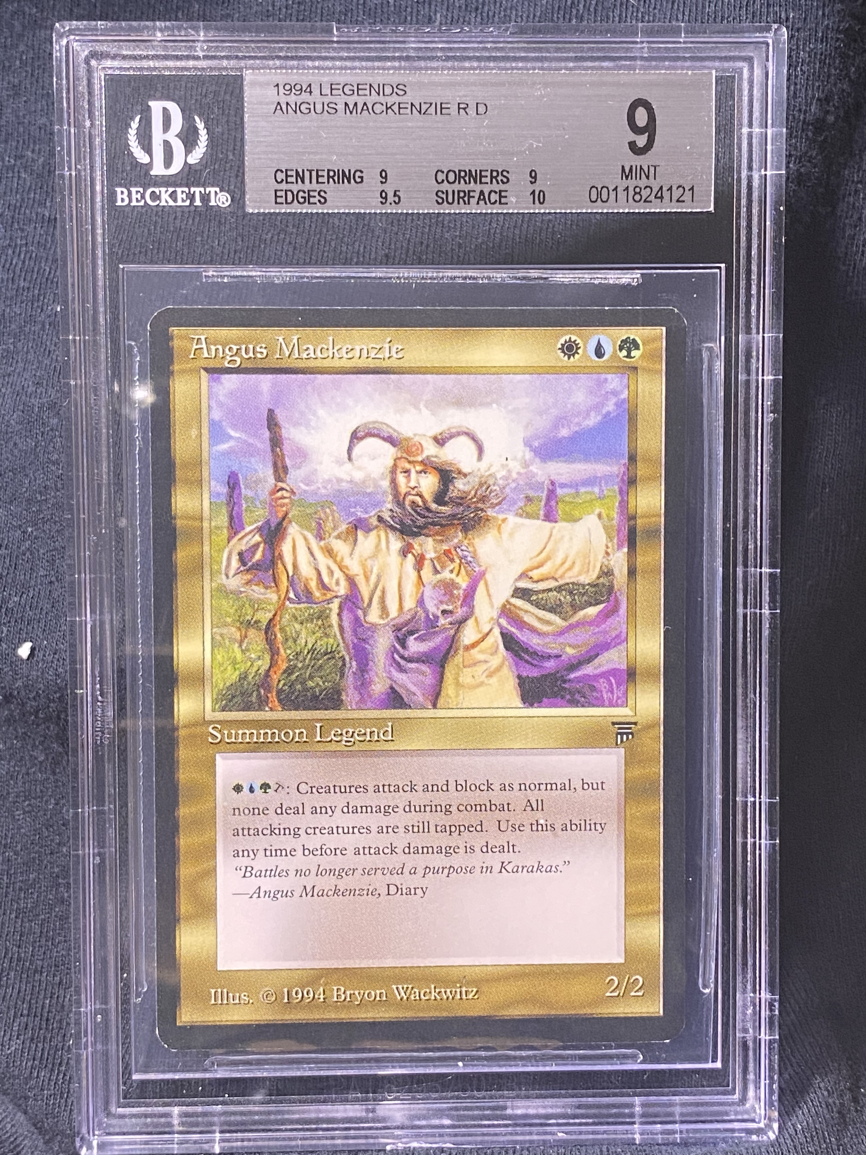 Angus Mackenzie - BGS 9.0 #11824121