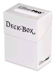 Ultra Pro Standard Deck Box in White
