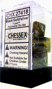 Leaf Black gold 7 die set Chx 27418