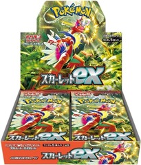 Pokemon card Scarlet & Violet Scarlet ex Booster sv1S 1 BOX Japanese green