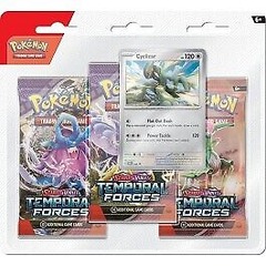 Pokemon TCG Scarlet and Violet 5 Temporal Forces 3-Pack Blister