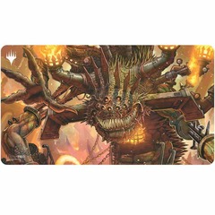 ULTRA PRO: MAGIC THE GATHERING: DUSKMOURN: PLAYMAT MYTHIC CYCLE RED