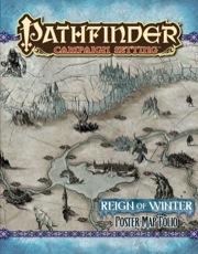 Reign of winter Poster Map Folio