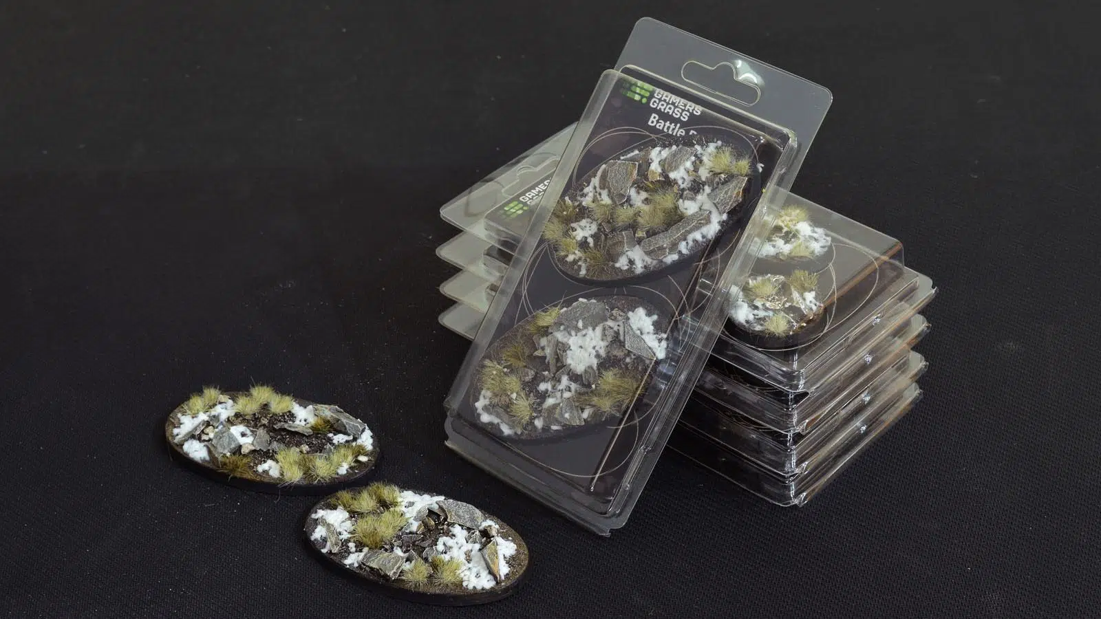 Winter Bases, Oval 90mm (x2)