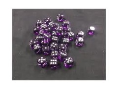 purple with White 36 translucent 12mm Chx 23807