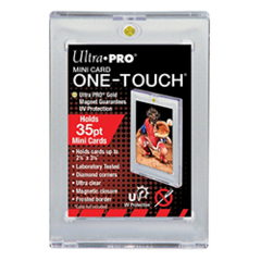 ULTRA PRO: CARD HOLDER - MAGNETIC 35 POINT UV MINI ONE TOUCH