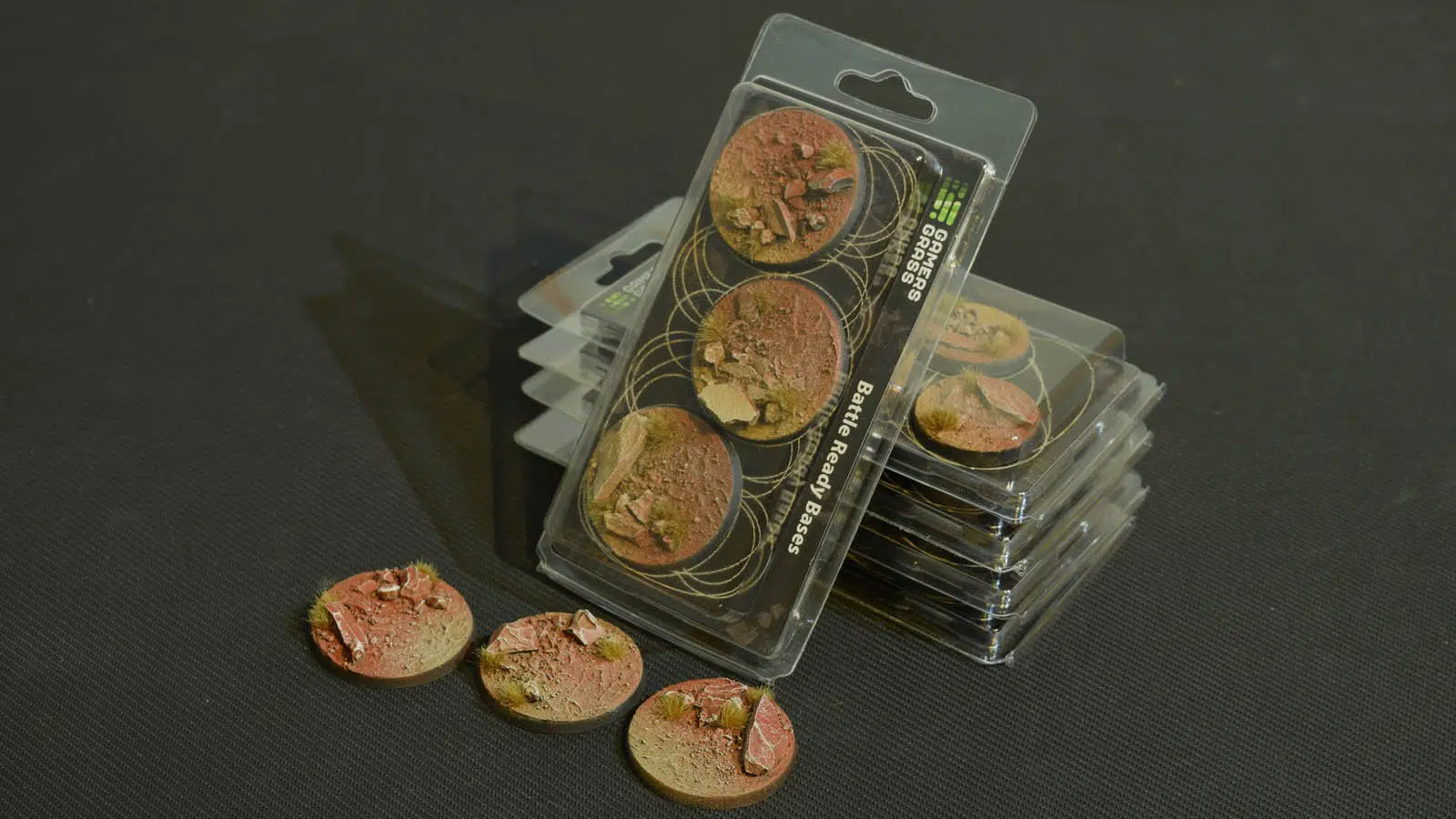 Badlands Bases, Round 50mm (x3)
