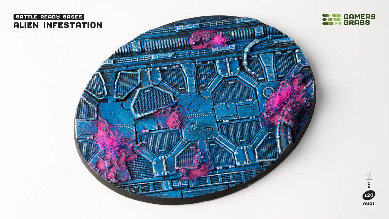 Alien Infestation Bases, Oval 120mm (x1)