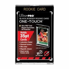 ULTRA PRO: CARD HOLDER - MAGNETIC 35pt UV ROOKIE ONE TOUCH BLACK BORDER