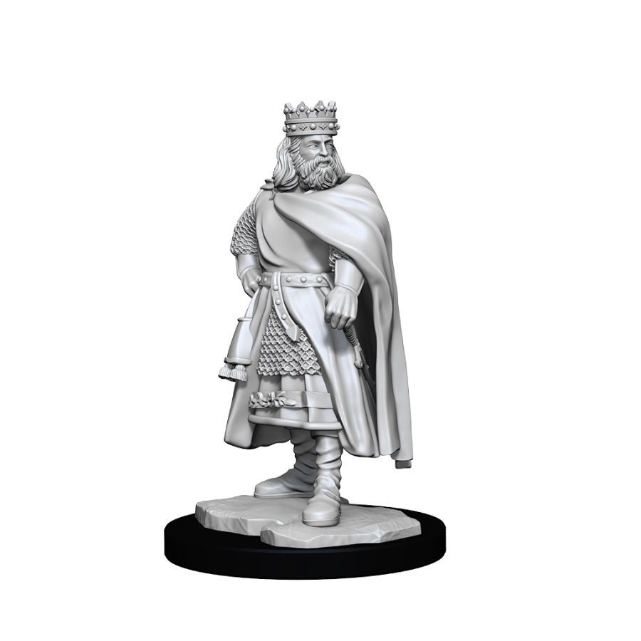 WIZKIDS DEEPCUTS UNPAINTED MINIATURES: W12 TOWNS PEOPLE: CASTLE I