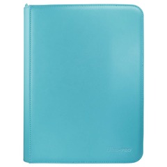 ULTRA PRO: VIVID COLLECTION: 9-POCKET ZIPPERED PRO-BINDER: LIGHT BLUE