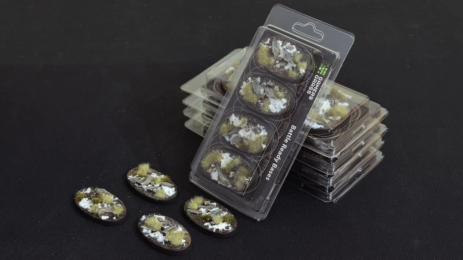 Winter Bases, Oval 60mm (x4)
