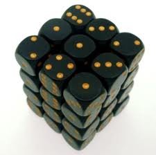 black w/gold 36 opaque Chx 25828
