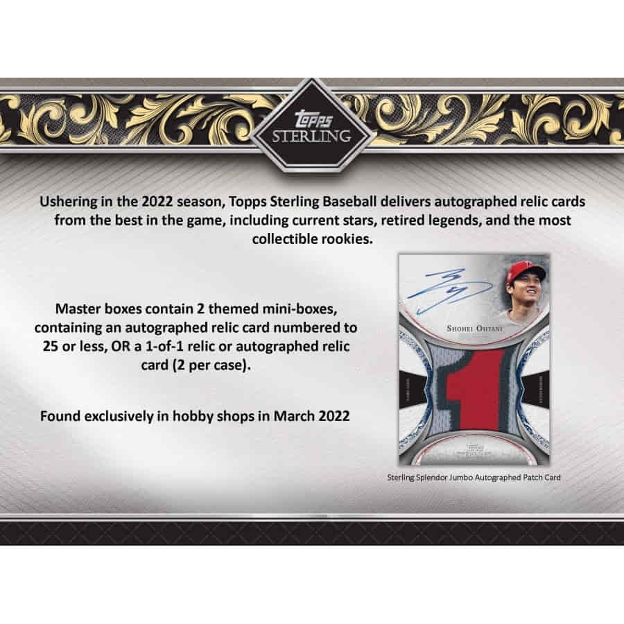 2022 Topps Sterling Baseball Hobby