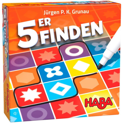 5er Finden board game by Haba
