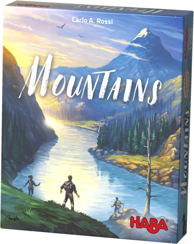 Mountains board game by Haba